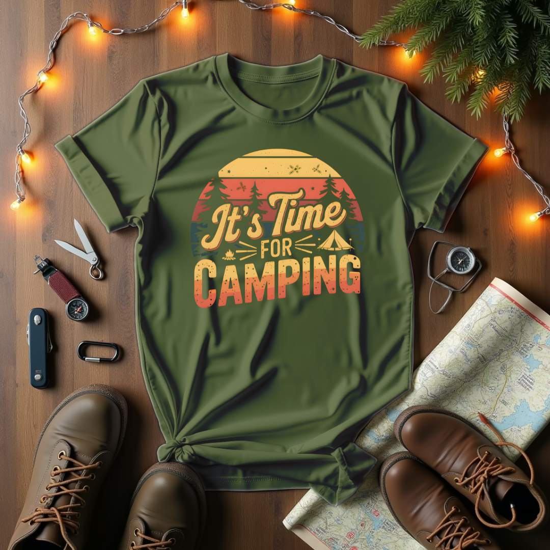 It's Time For Camping T-Shirt