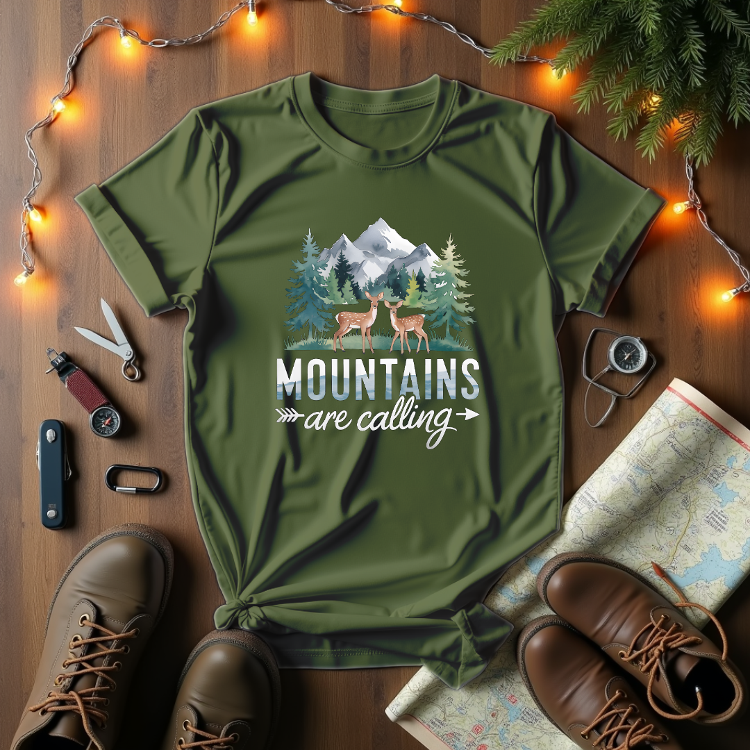 Mountains Are Calling T-Shirt