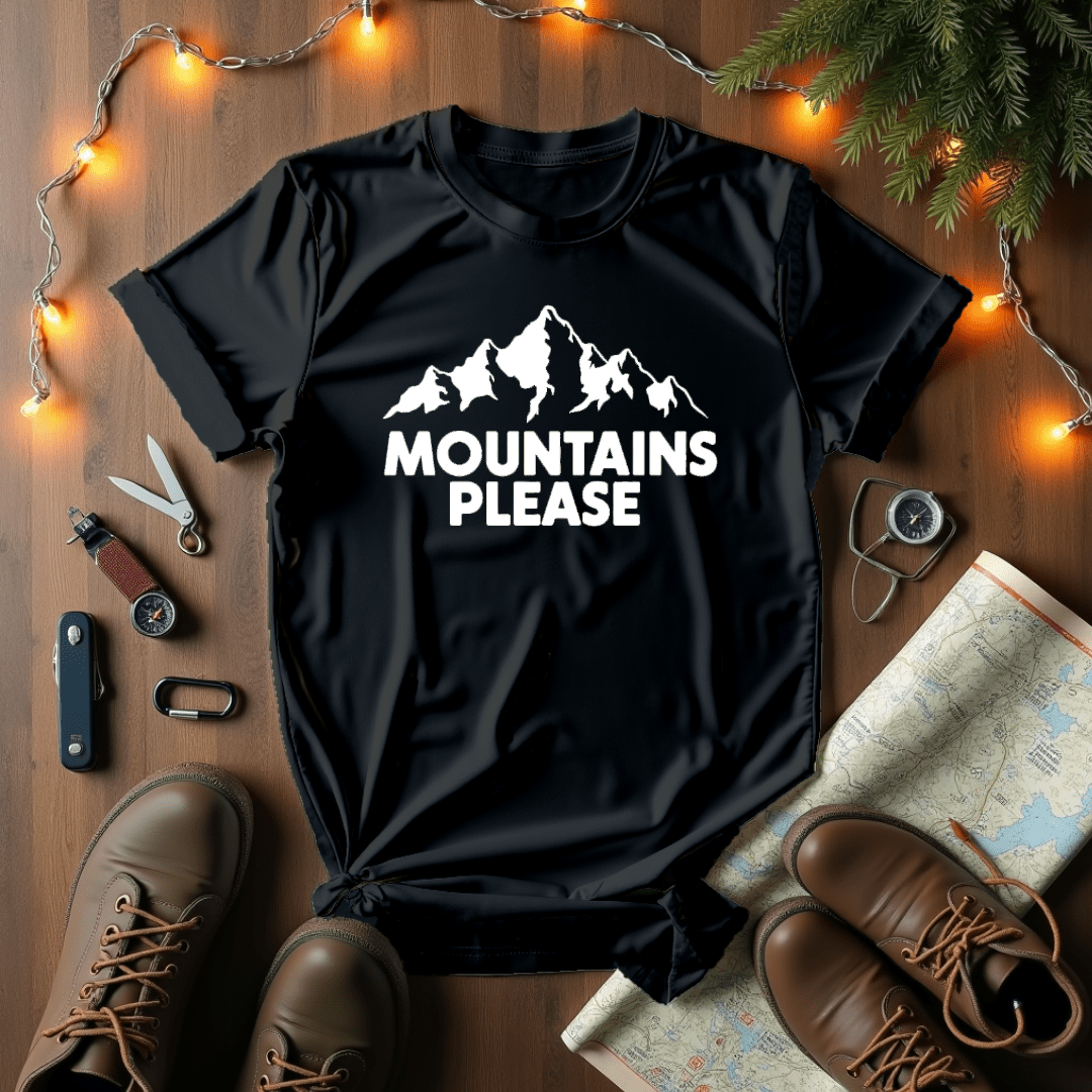 Mountains Please T-Shirt