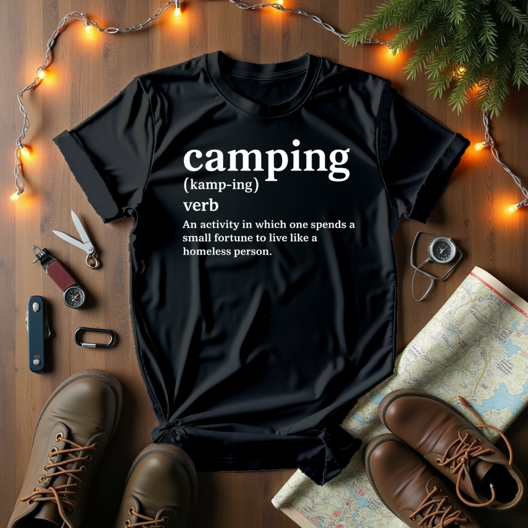 Camping Definition T-Shirt