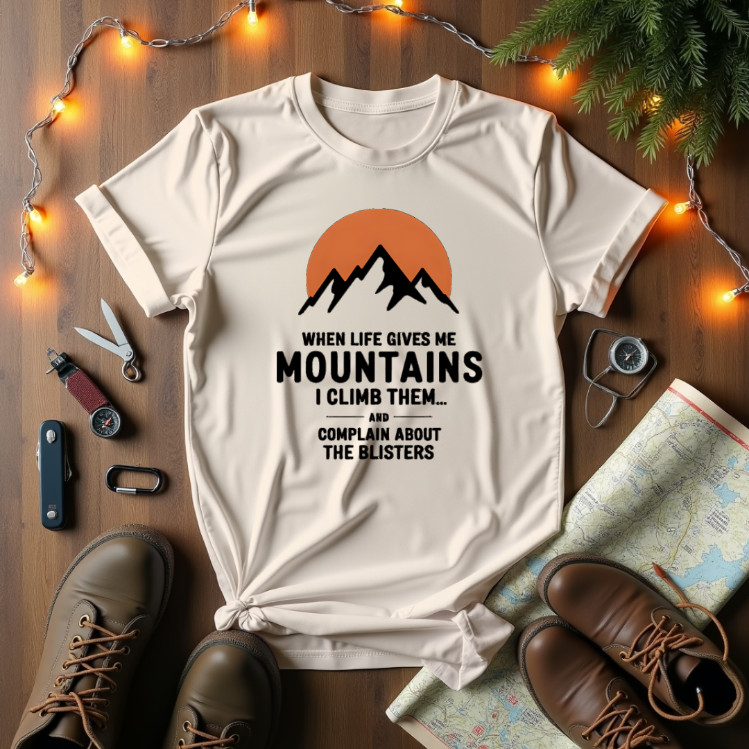 When Life Gives Me Mountains T-Shirt
