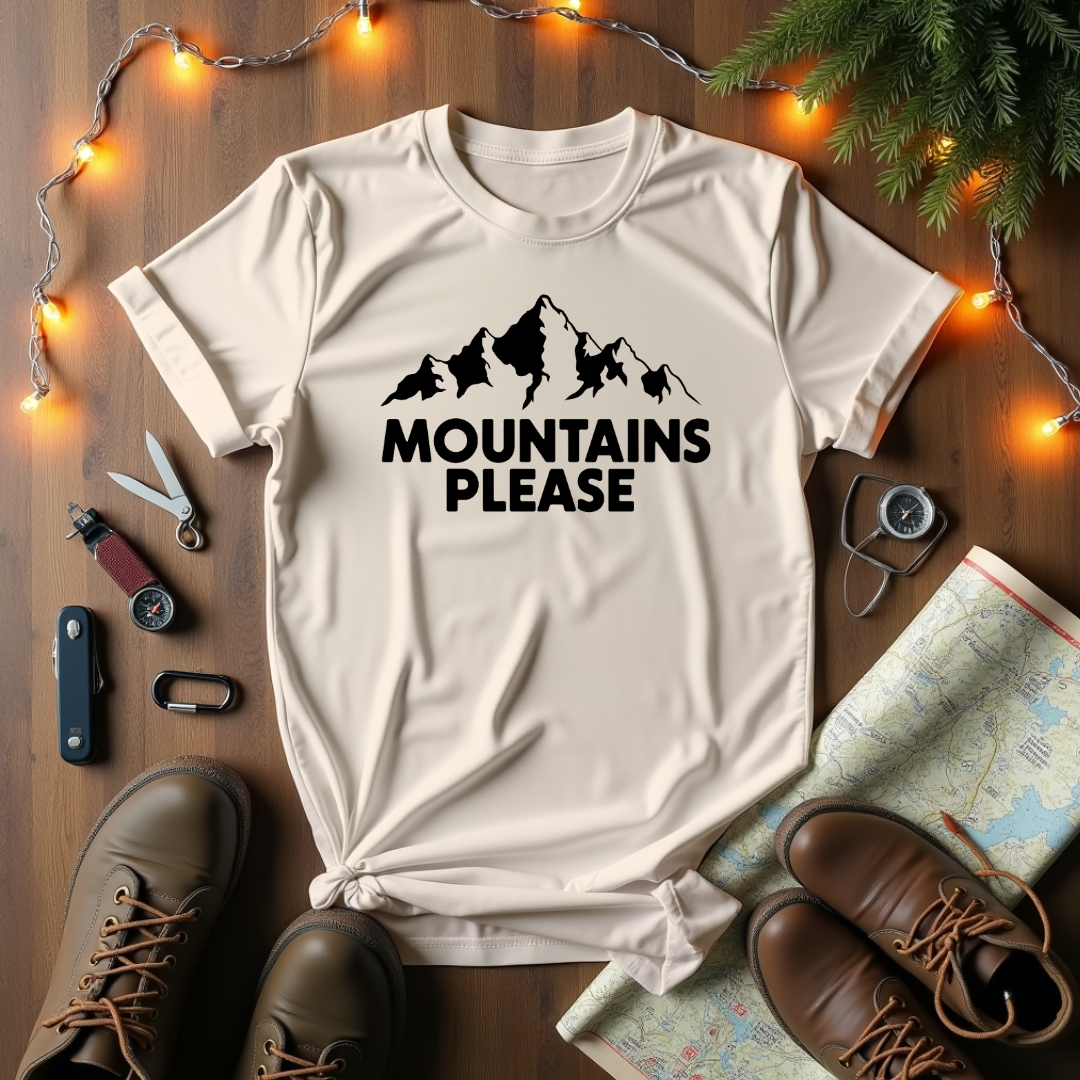 Mountains Please T-Shirt