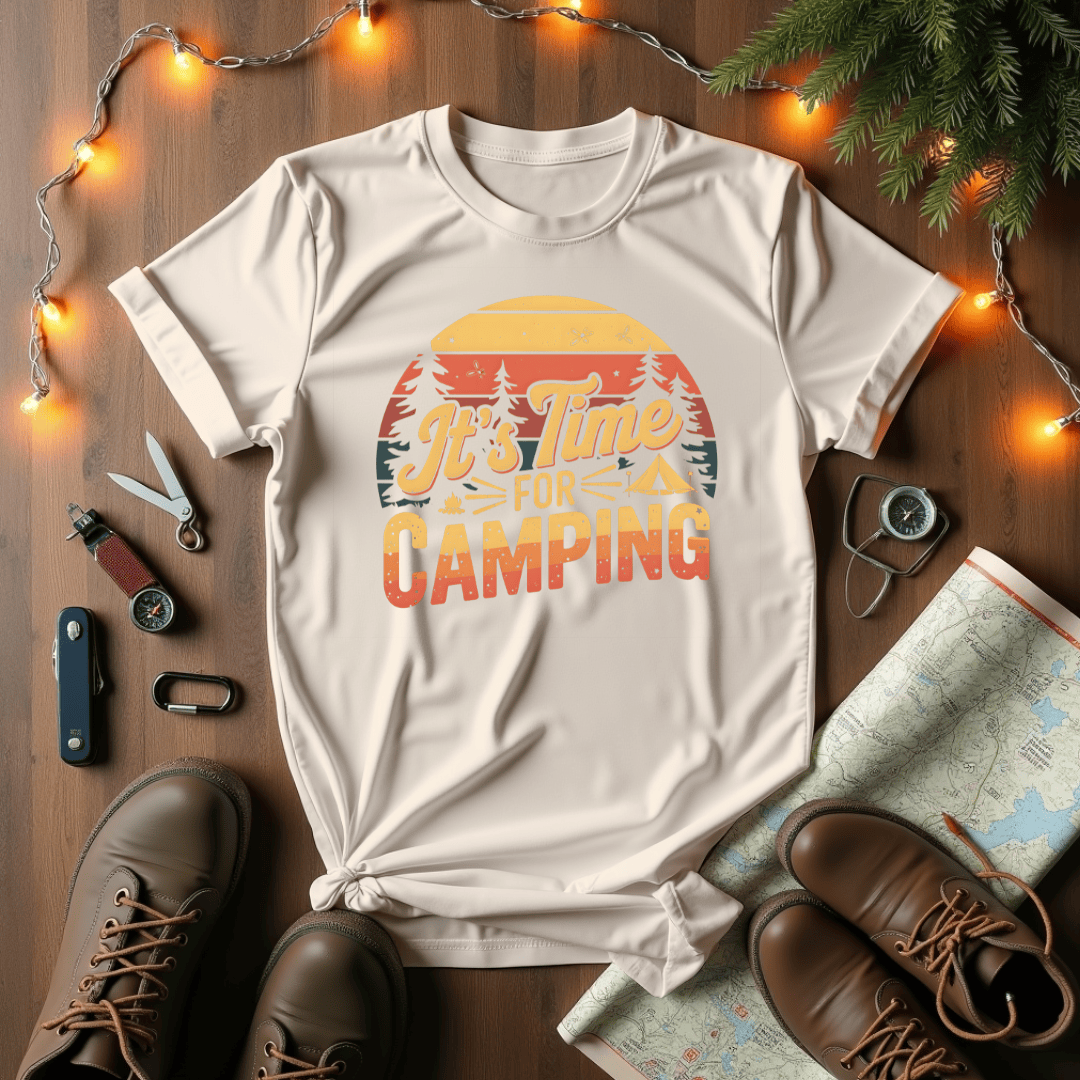 It's Time For Camping T-Shirt