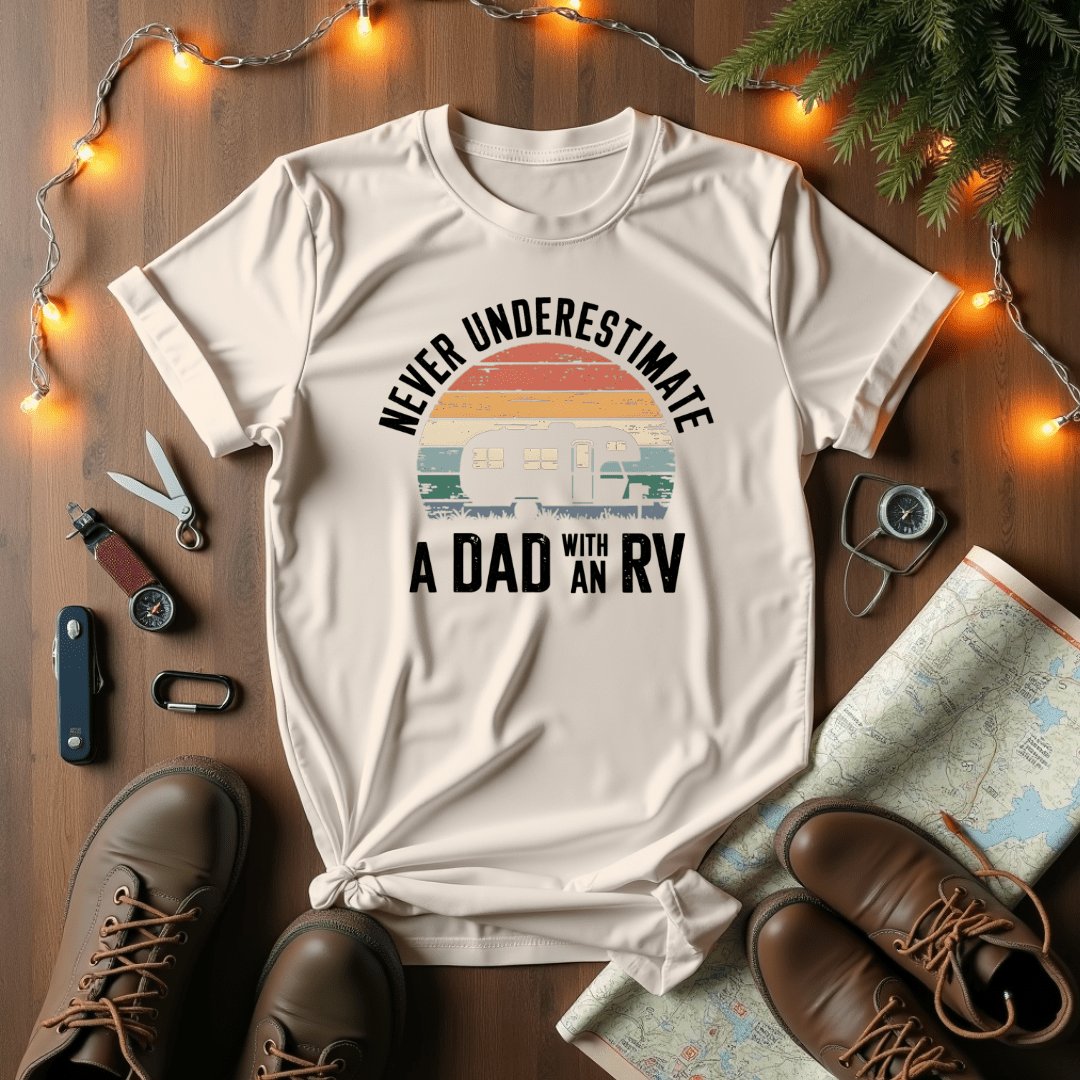 A Dad With An RV T-Shirt