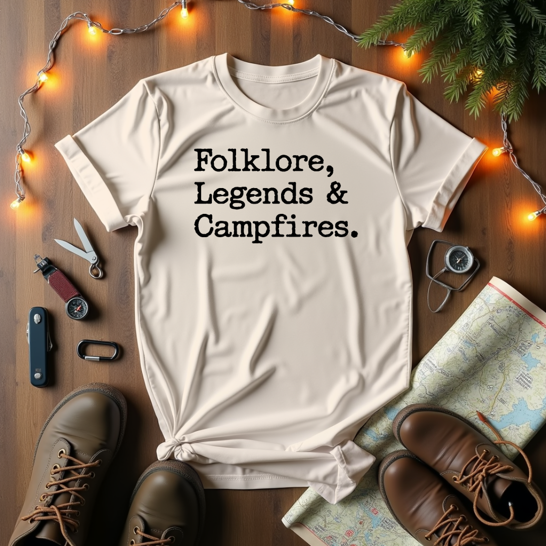 Folklore Legends And Campfire T-Shirt