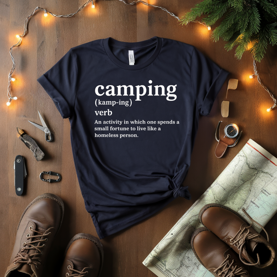 Camping Definition T-Shirt