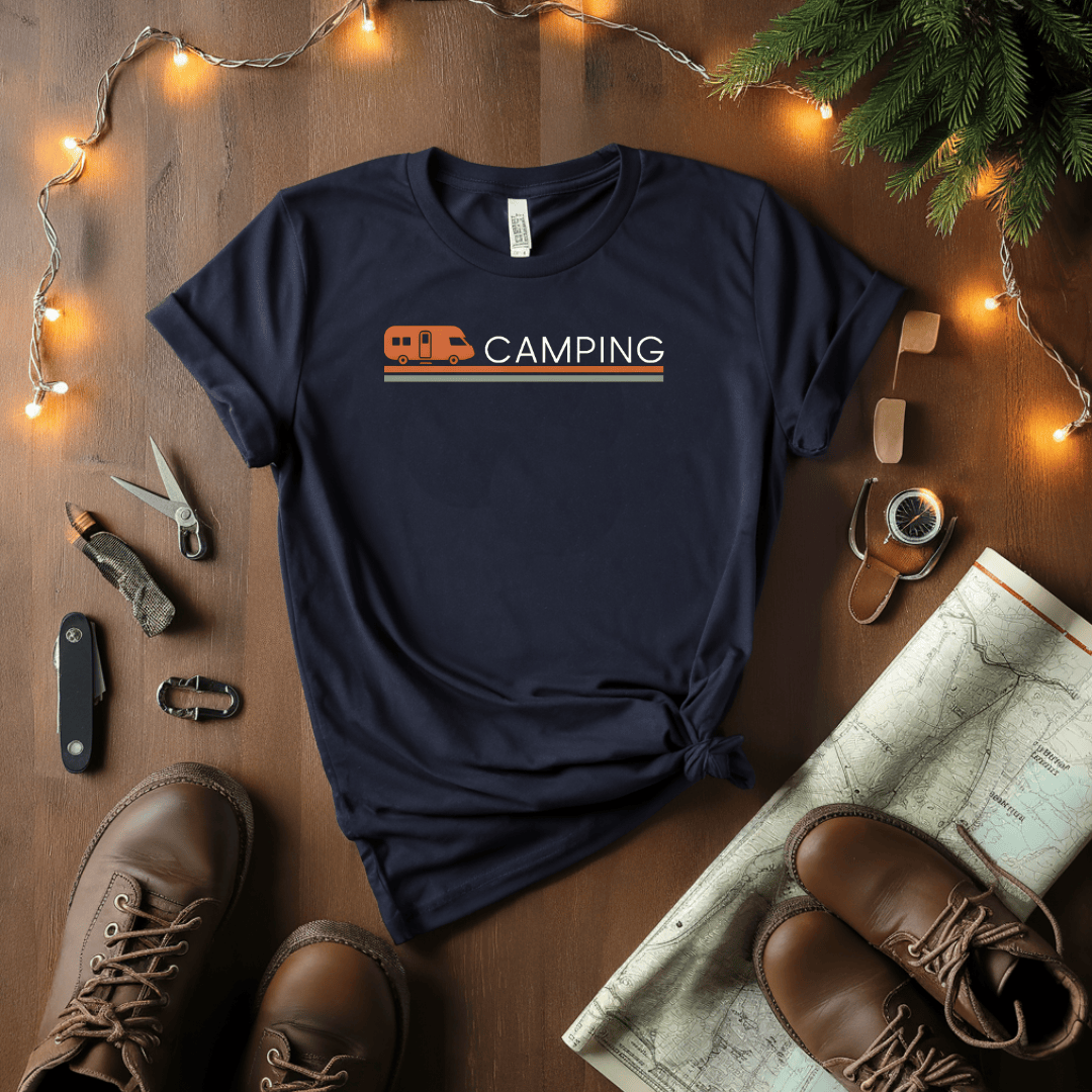 Retro Camping Vibes T-Shirt