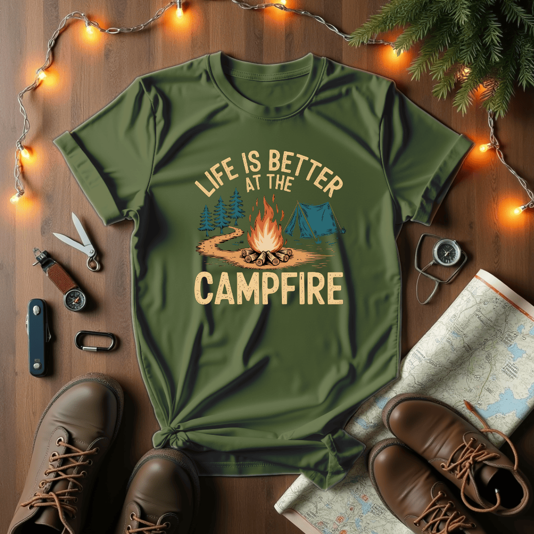 Life Is Better At The Campfire T-Shirt