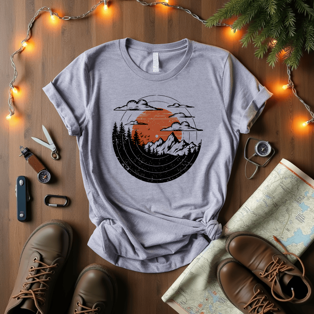 Mountain Vinyl T-Shirt