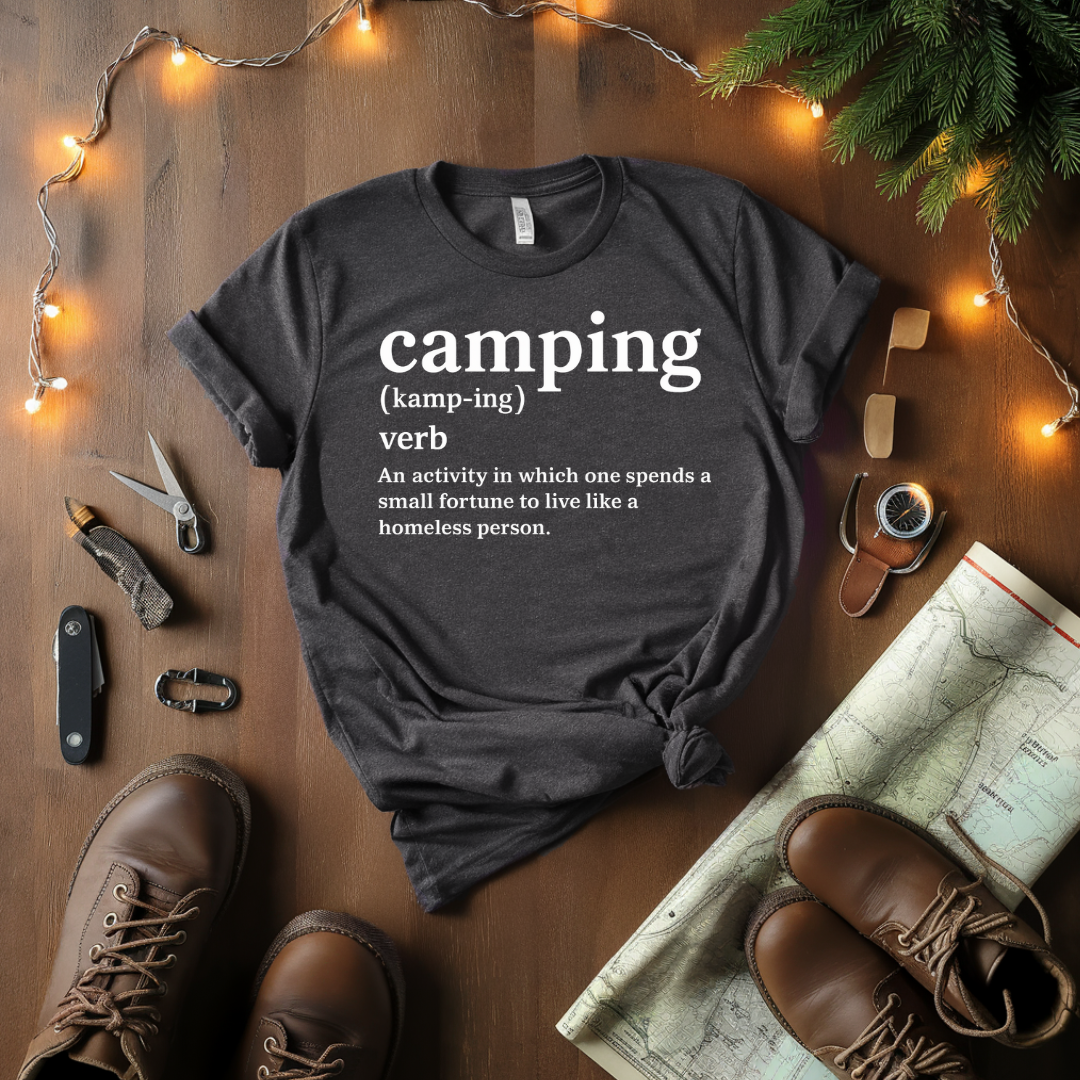Camping Definition T-Shirt