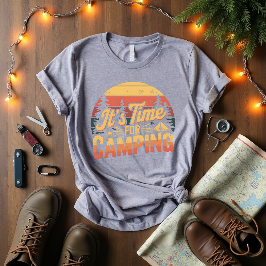 It's Time For Camping T-Shirt