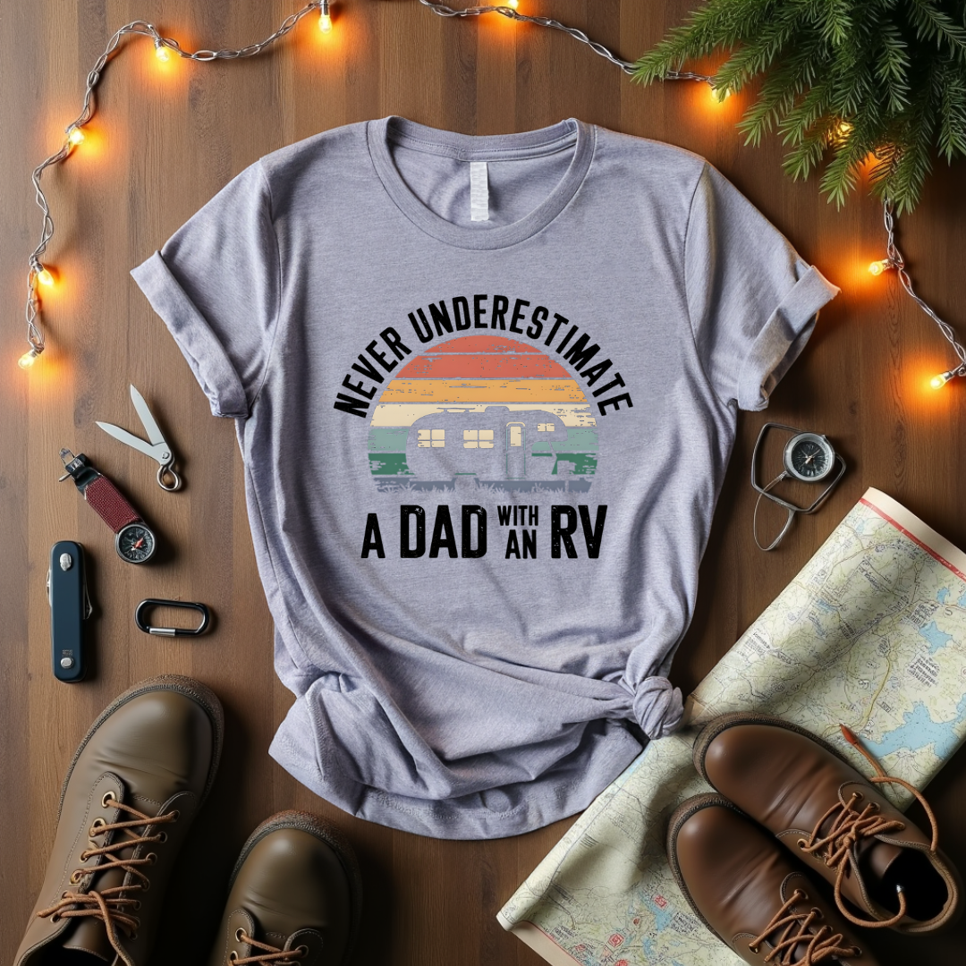 A Dad With An RV T-Shirt