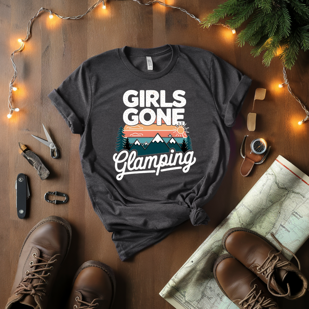 Girls Glamping T-Shirt