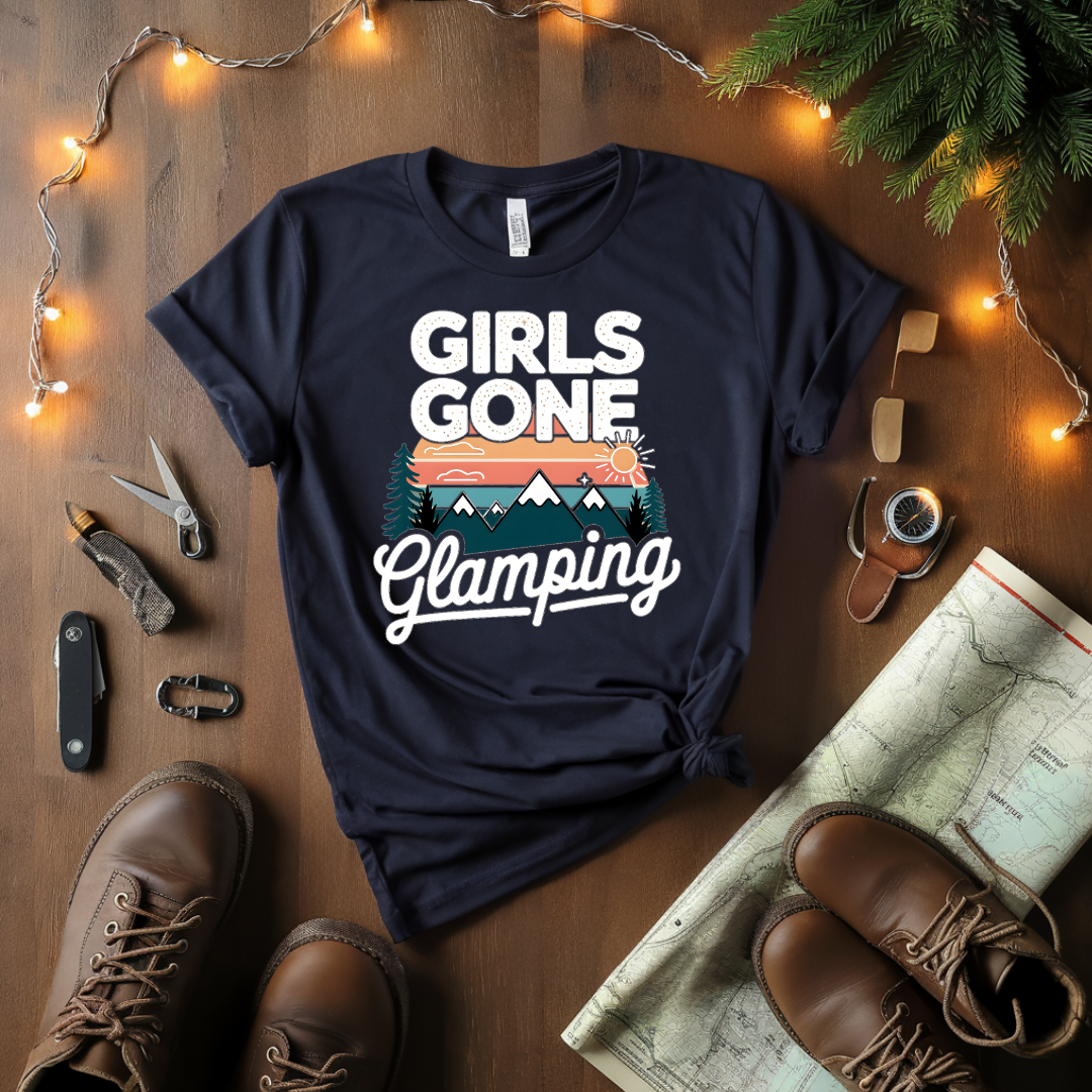 Girls Glamping T-Shirt