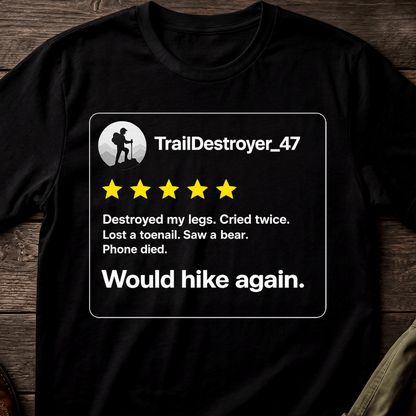 Hiking Review T-Shirt