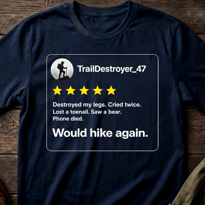 Hiking Review T-Shirt