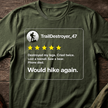 Hiking Review T-Shirt