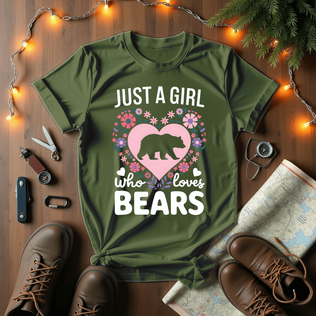 Just A Girl Who Loves Bears T-Shirt