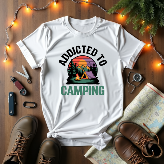 Addicted To Camping T-Shirt