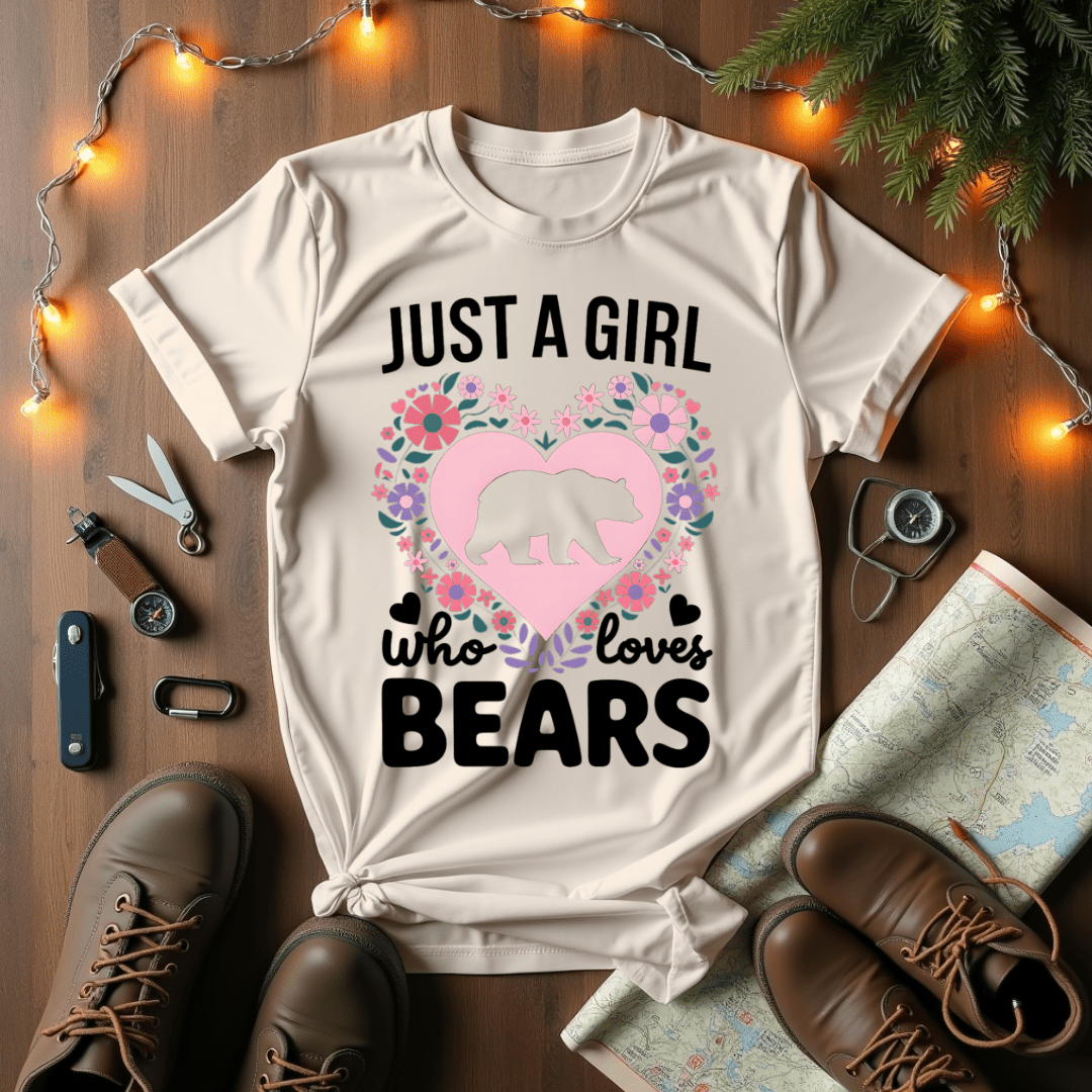 Just A Girl Who Loves Bears T-Shirt
