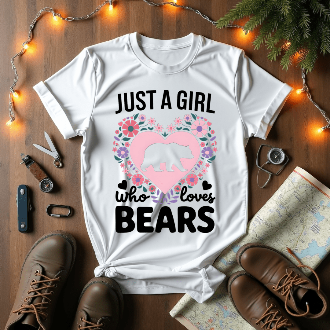 Just A Girl Who Loves Bears T-Shirt