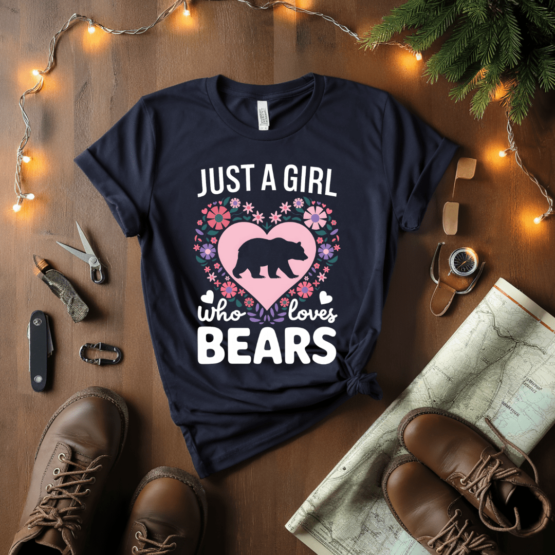 Just A Girl Who Loves Bears T-Shirt