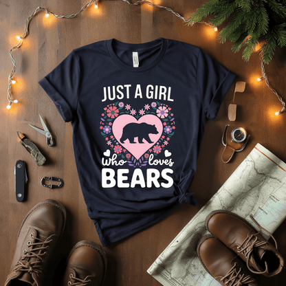 Just A Girl Who Loves Bears T-Shirt