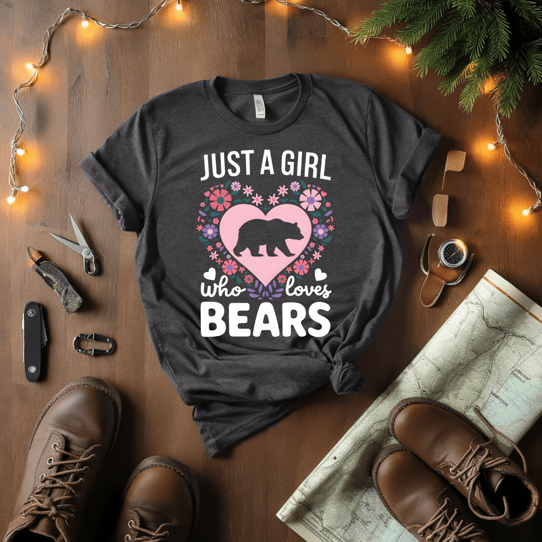 Just A Girl Who Loves Bears T-Shirt