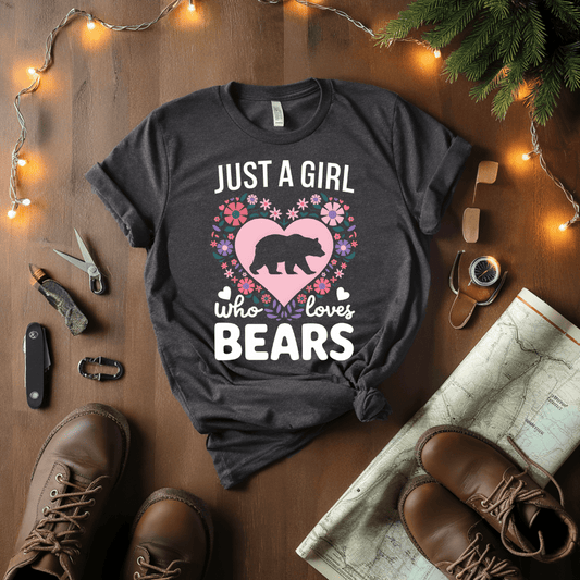 Just A Girl Who Loves Bears T-Shirt