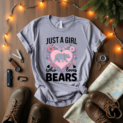 Just A Girl Who Loves Bears T-Shirt