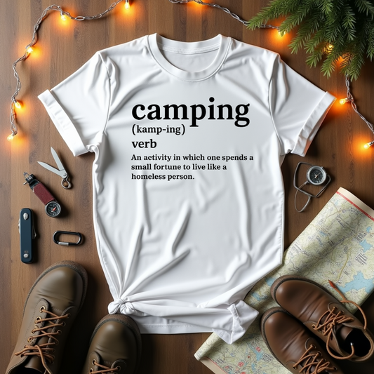 Camping Definition T-Shirt