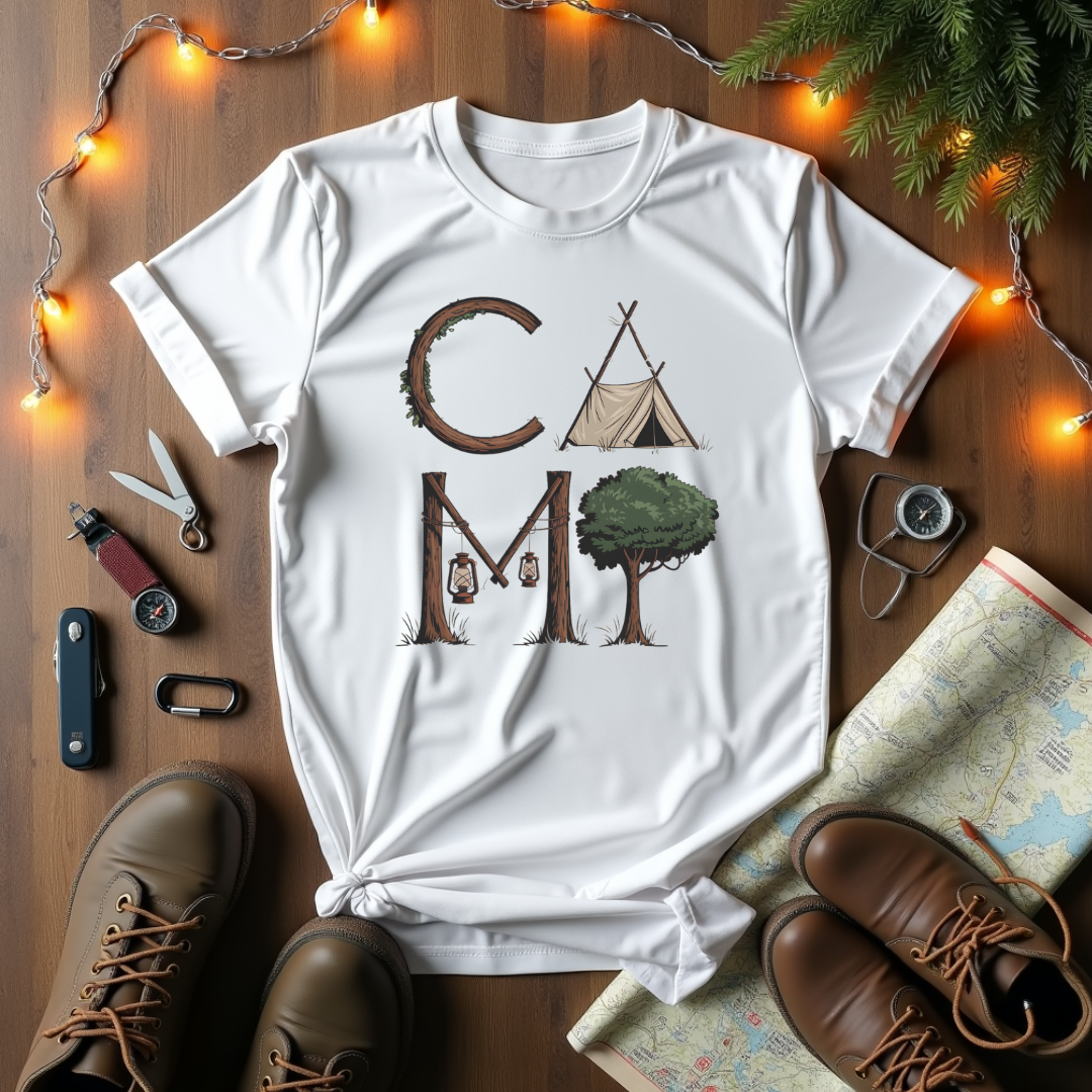 Rustic Camping Vibes T-Shirt