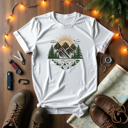Mountain Sunrise Adventure T-Shirt