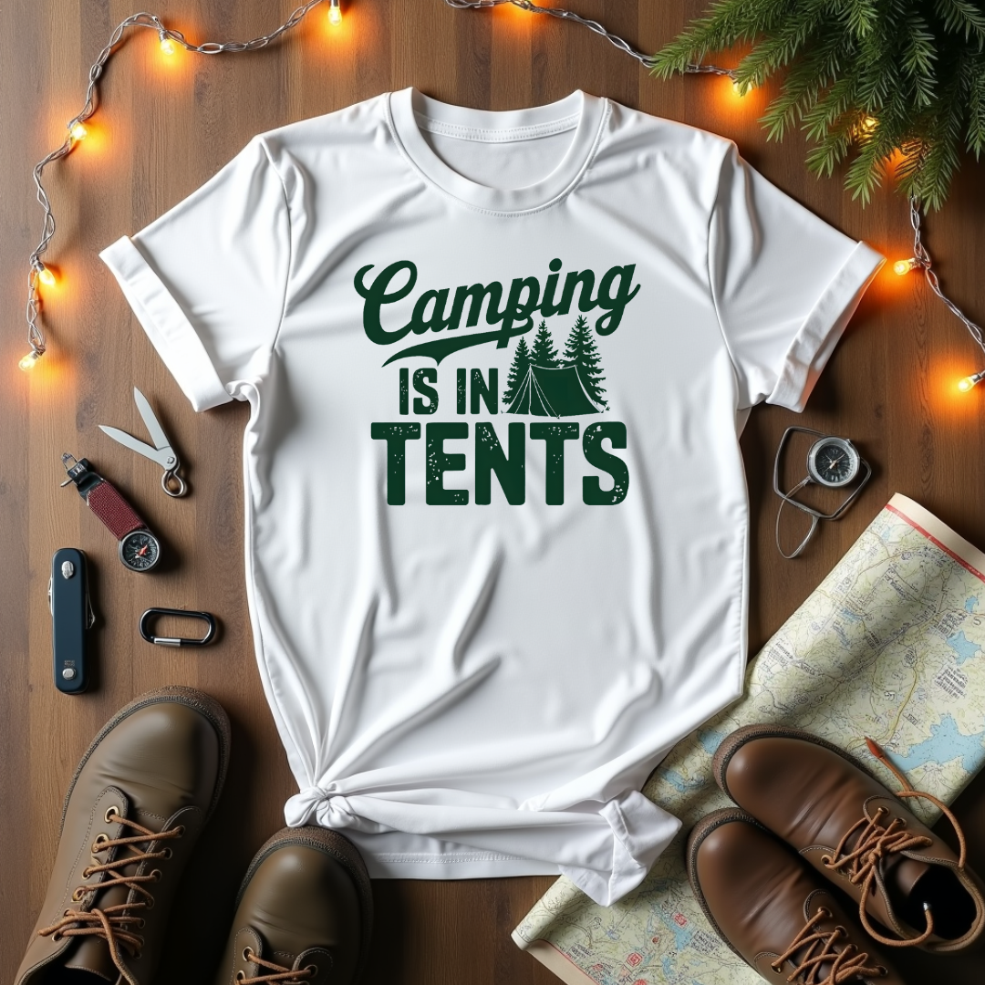 Camping Is In Tents T-Shirt