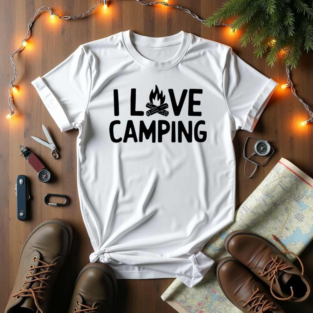 I Love Camping T-Shirt