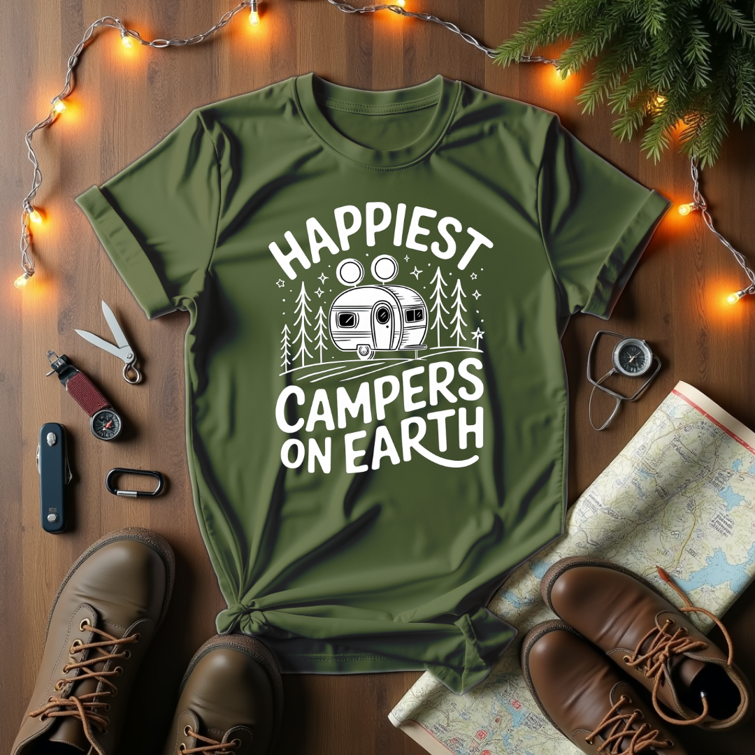 Happiest Campers On Earth T-Shirt