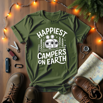 Happiest Campers On Earth T-Shirt