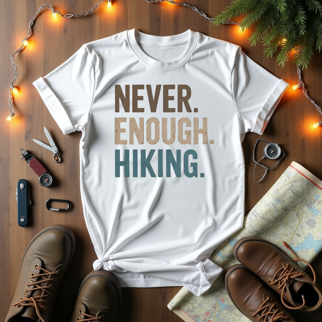 Never Enough Hiking T-Shirt
