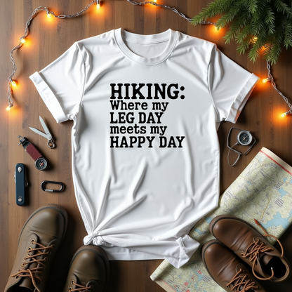 My Leg Day Meets My Happy Day T-Shirt