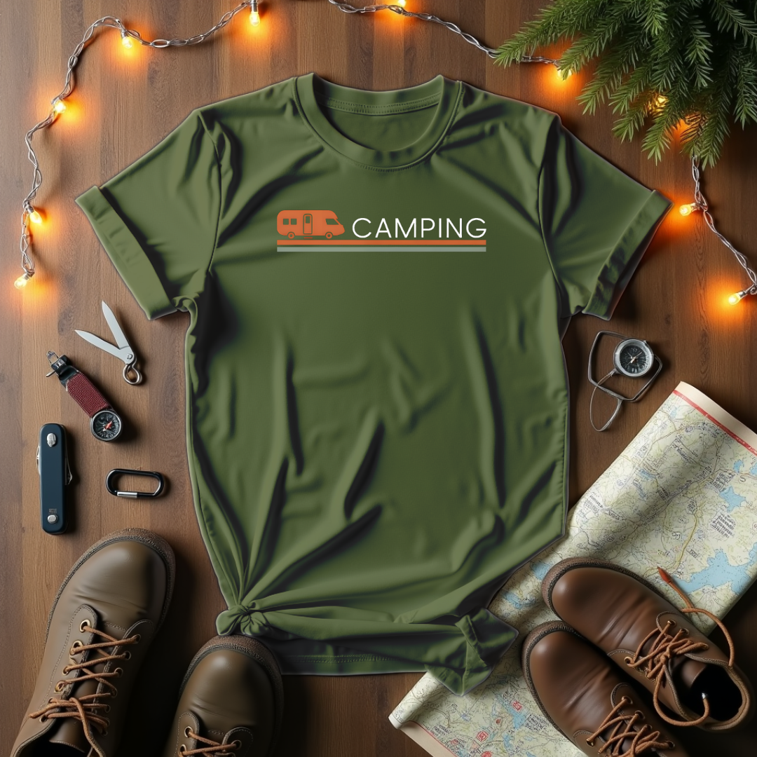 Retro Camping Vibes T-Shirt