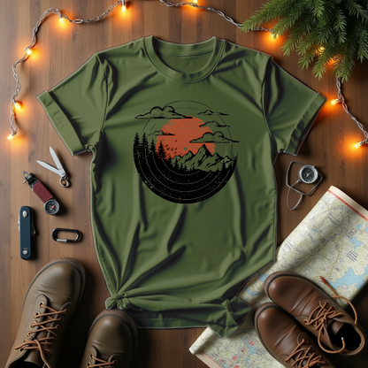 Mountain Vinyl T-Shirt