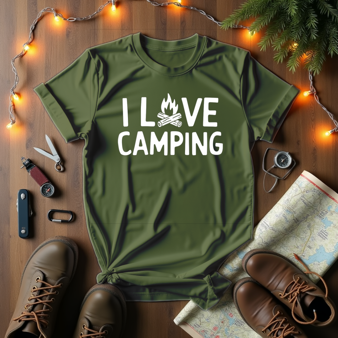 I Love Camping T-Shirt