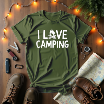 I Love Camping T-Shirt