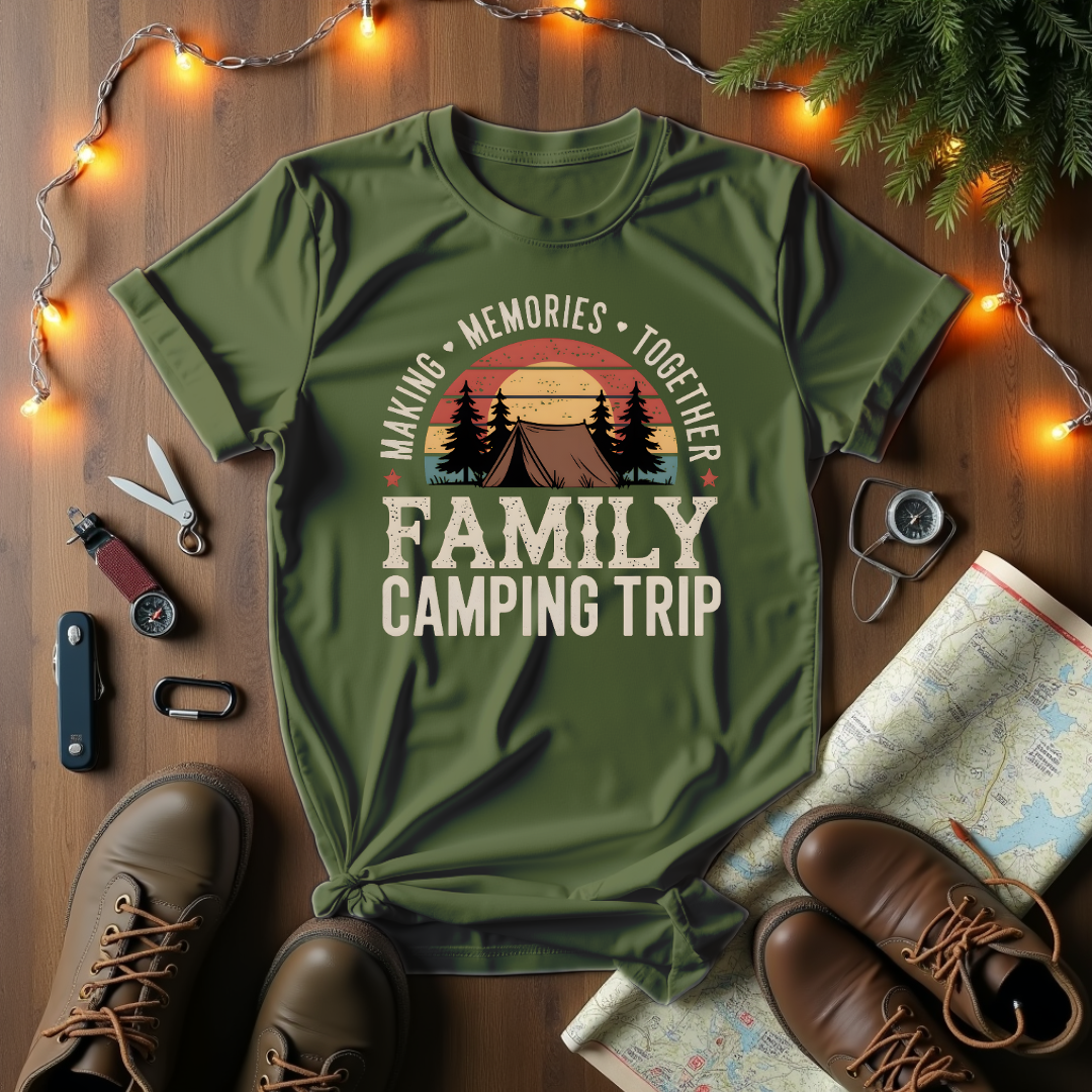 Family Camping Trip T-Shirt