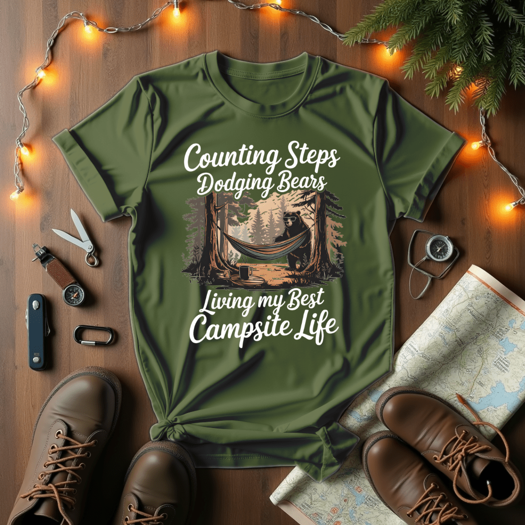 Counting Steps T-Shirt
