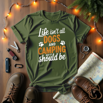 Dogs And Camping T-Shirt
