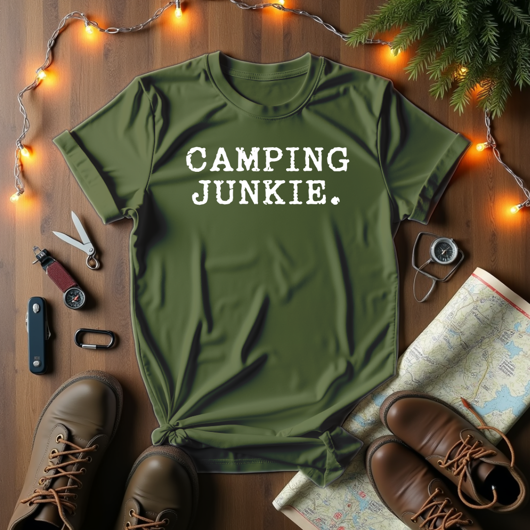 Camping Junkie T-Shirt