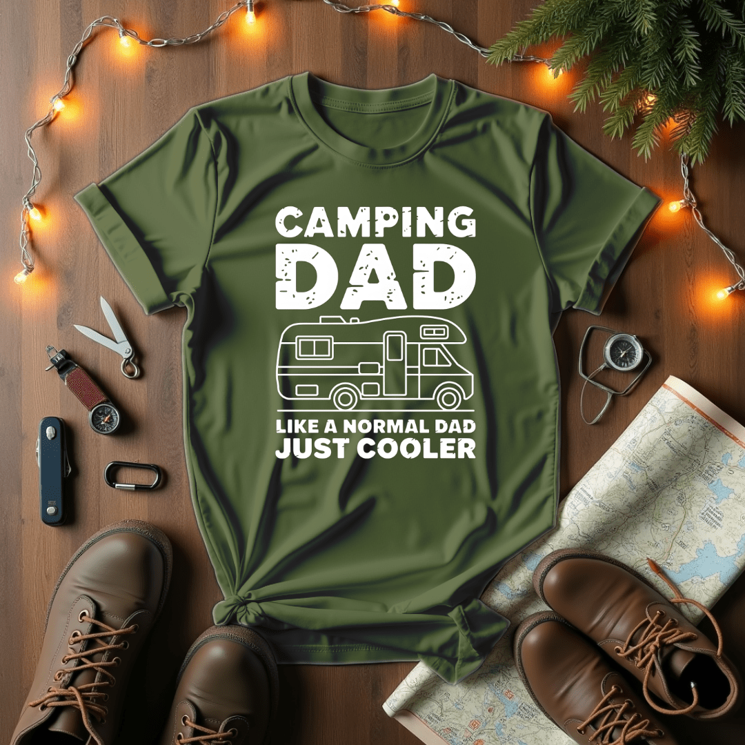 Camping Dad T-Shirt