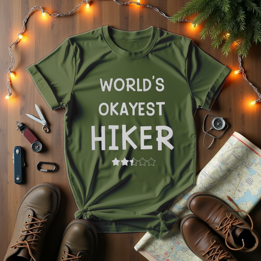 World's Okayest Hiker T-Shirt