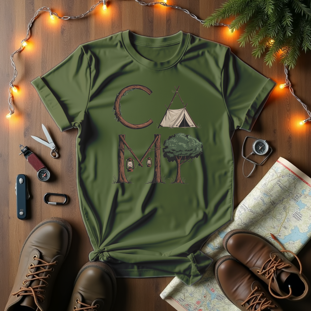 Rustic Camping Vibes T-Shirt